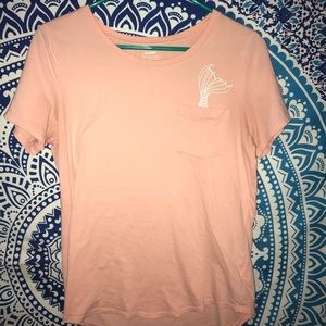 Pocket mermaid tail t-shirt